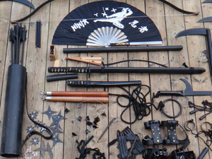 A phenomenal vintage weaponry collection