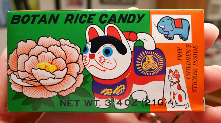 Botan Rice Candy Stickers – Vintage Ninja