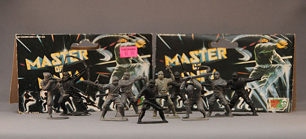 plastic ninja figures