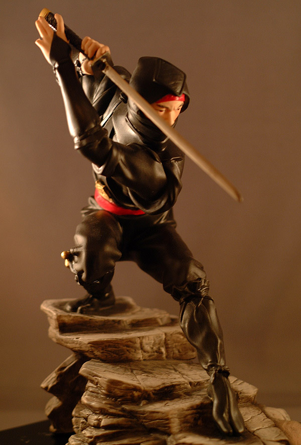 ninja statue