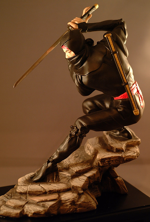 ninja statue